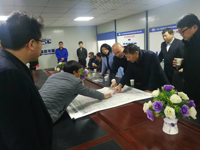 陕西省体育局局长莅临钢构公司韩城黄河新区教育培训基地视察.png